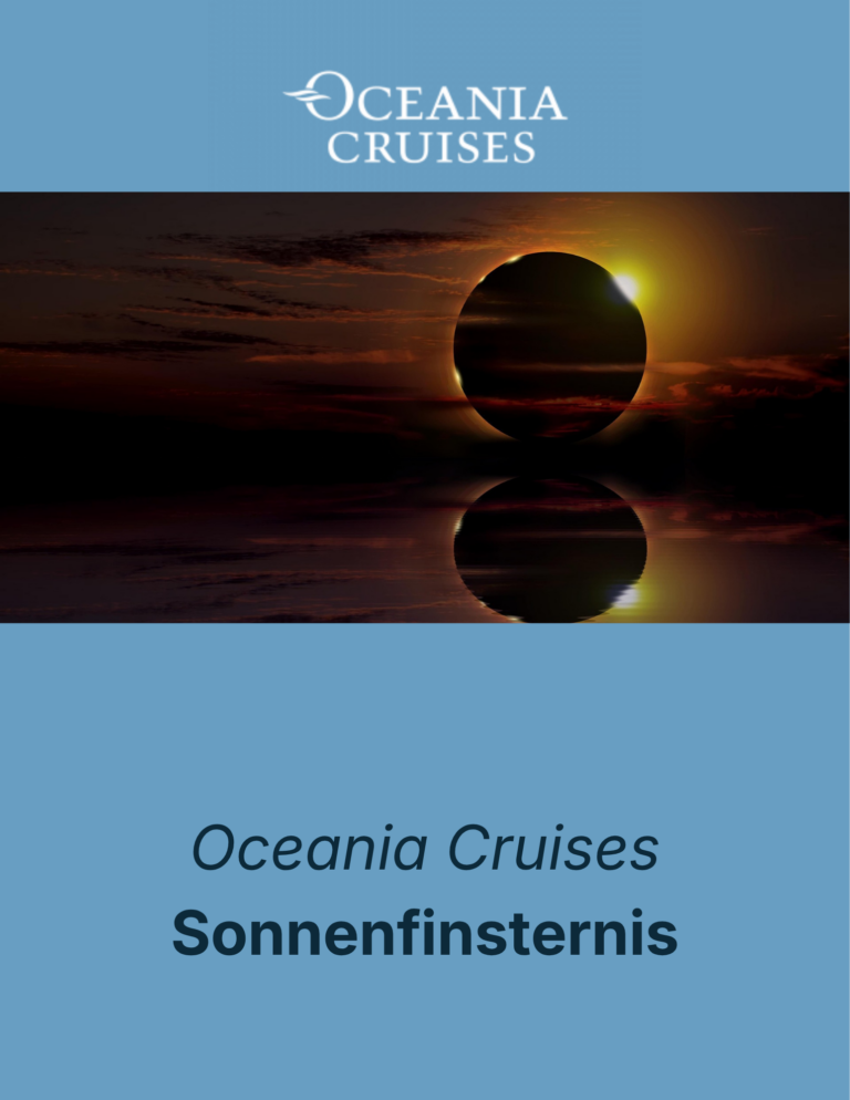 Oceania Cruises Sonnenfinsternis