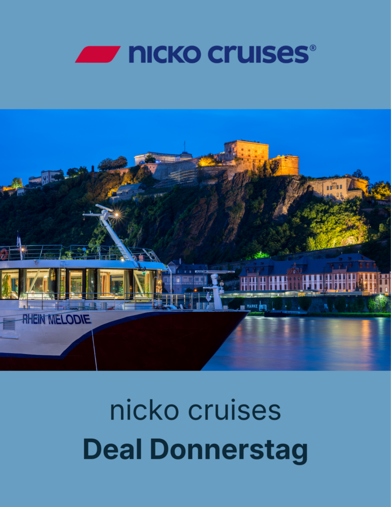nicko cruises Deal Donnerstag