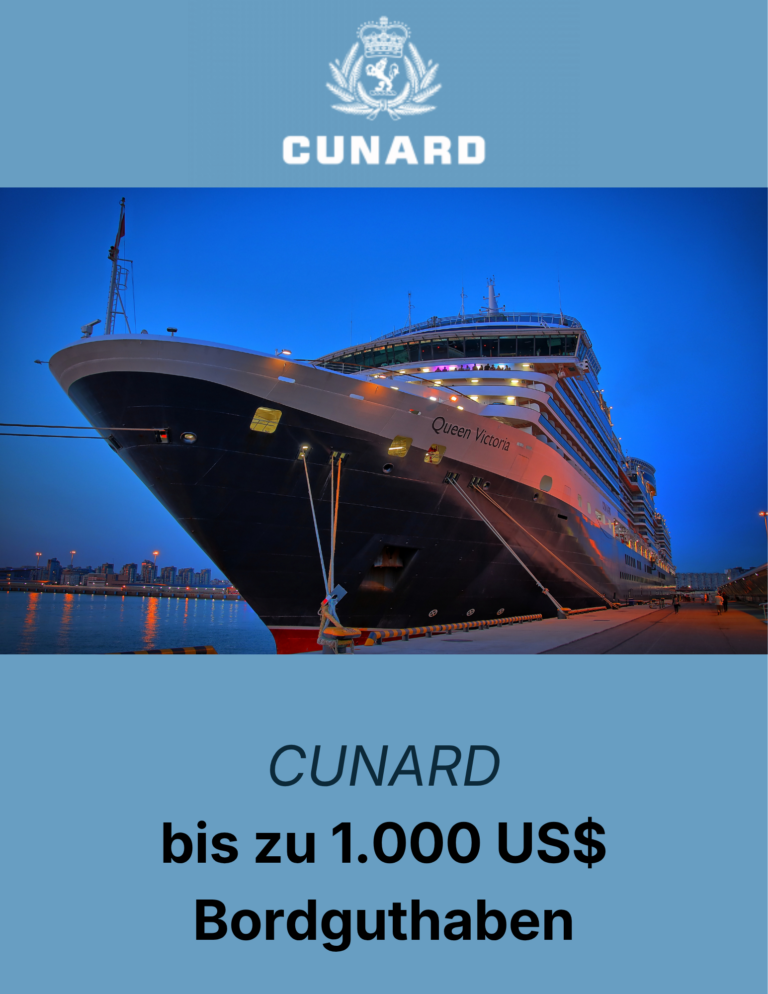 Cunard Bordguthaben