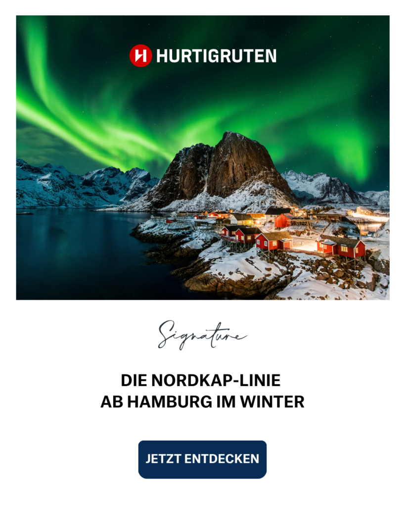 Hurtigruten Nordkap Linie ab Hamburg